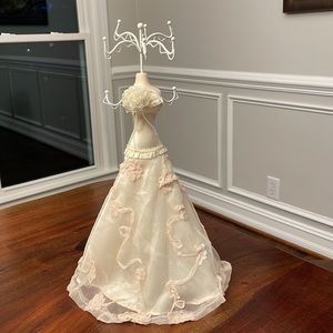 Jewelry Mannequin Stand Fairy Dress Doll Organizer